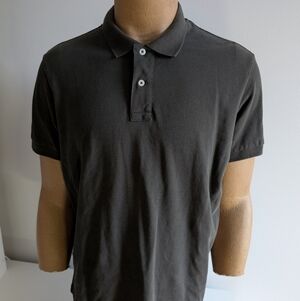 EDDIE BAUER Dark Green Polo Shirt